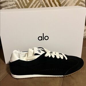 ALO Yoga Black and White Men's Sneakers